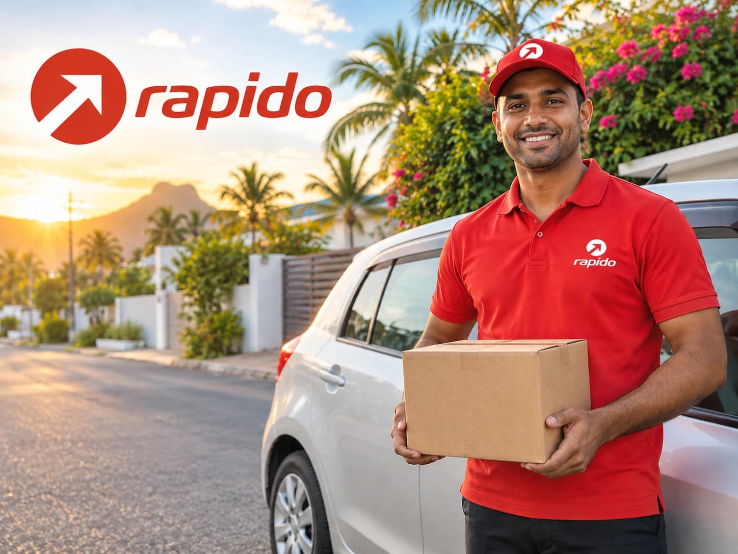 Rapido delivery partner with their own car