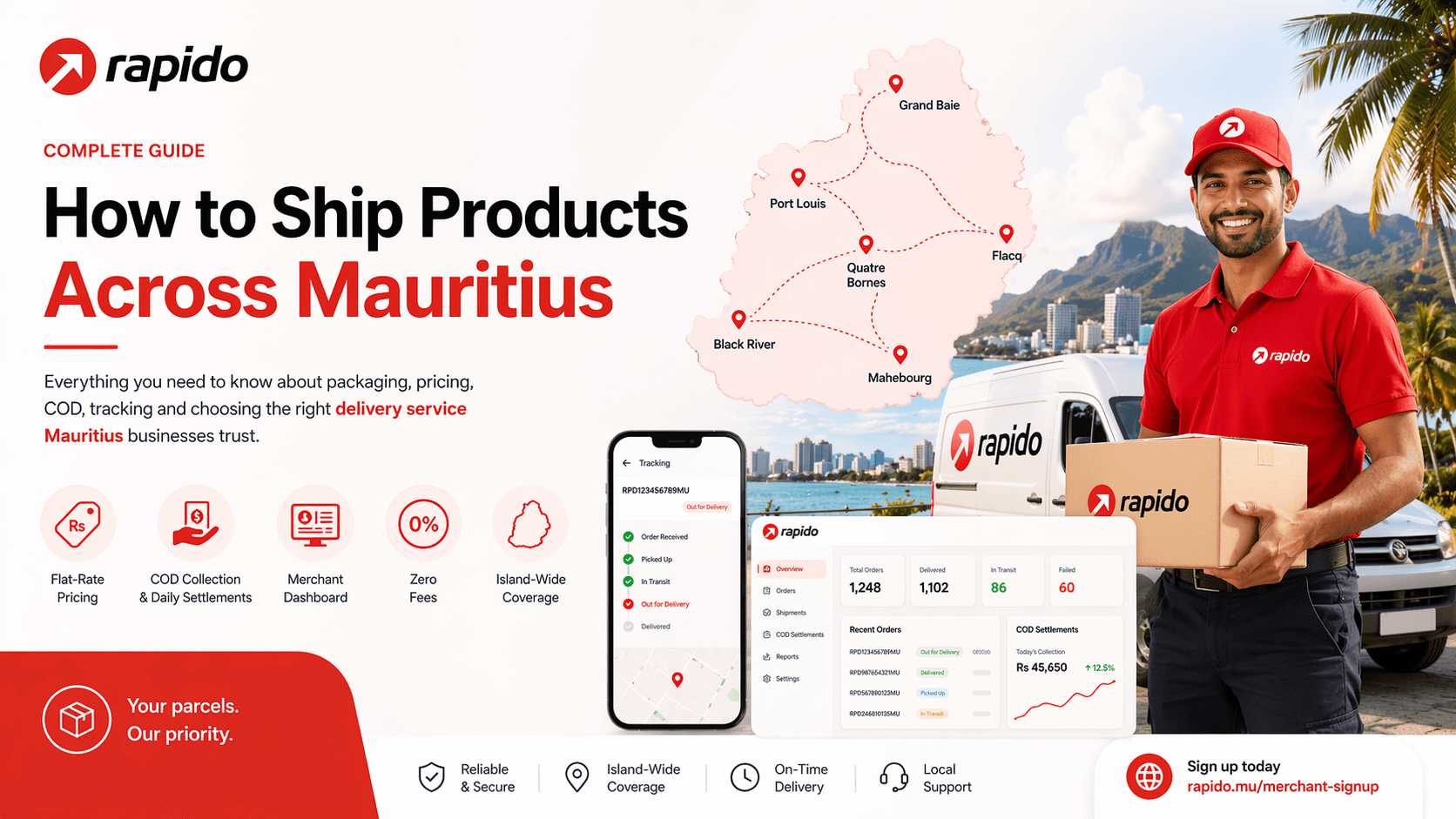 How to Ship Products Across Mauritius — Complete Guide